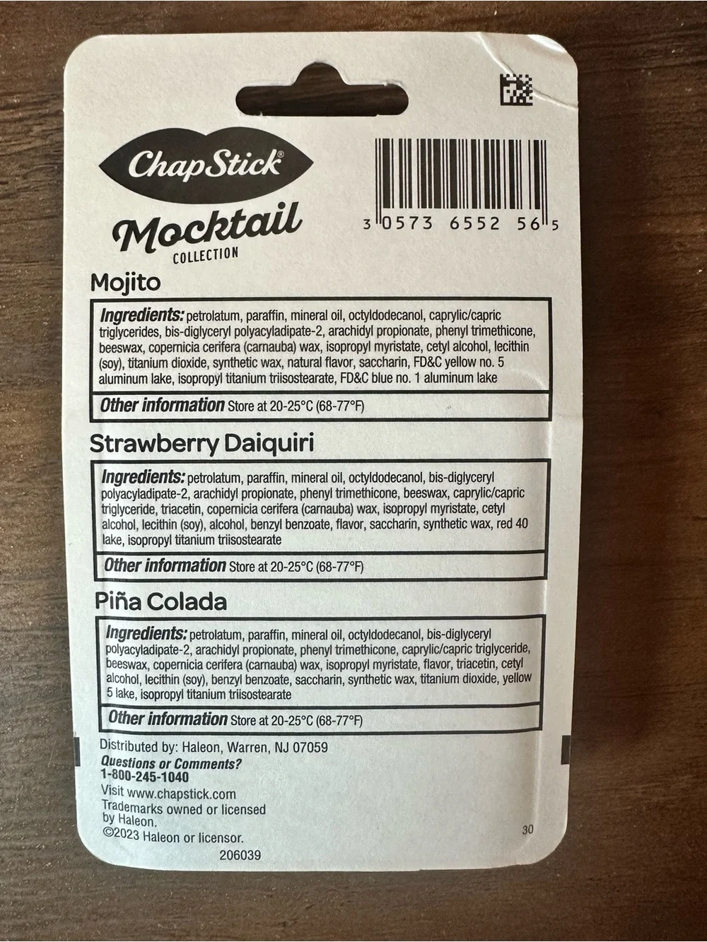 Chapstick 2pk mocktail
